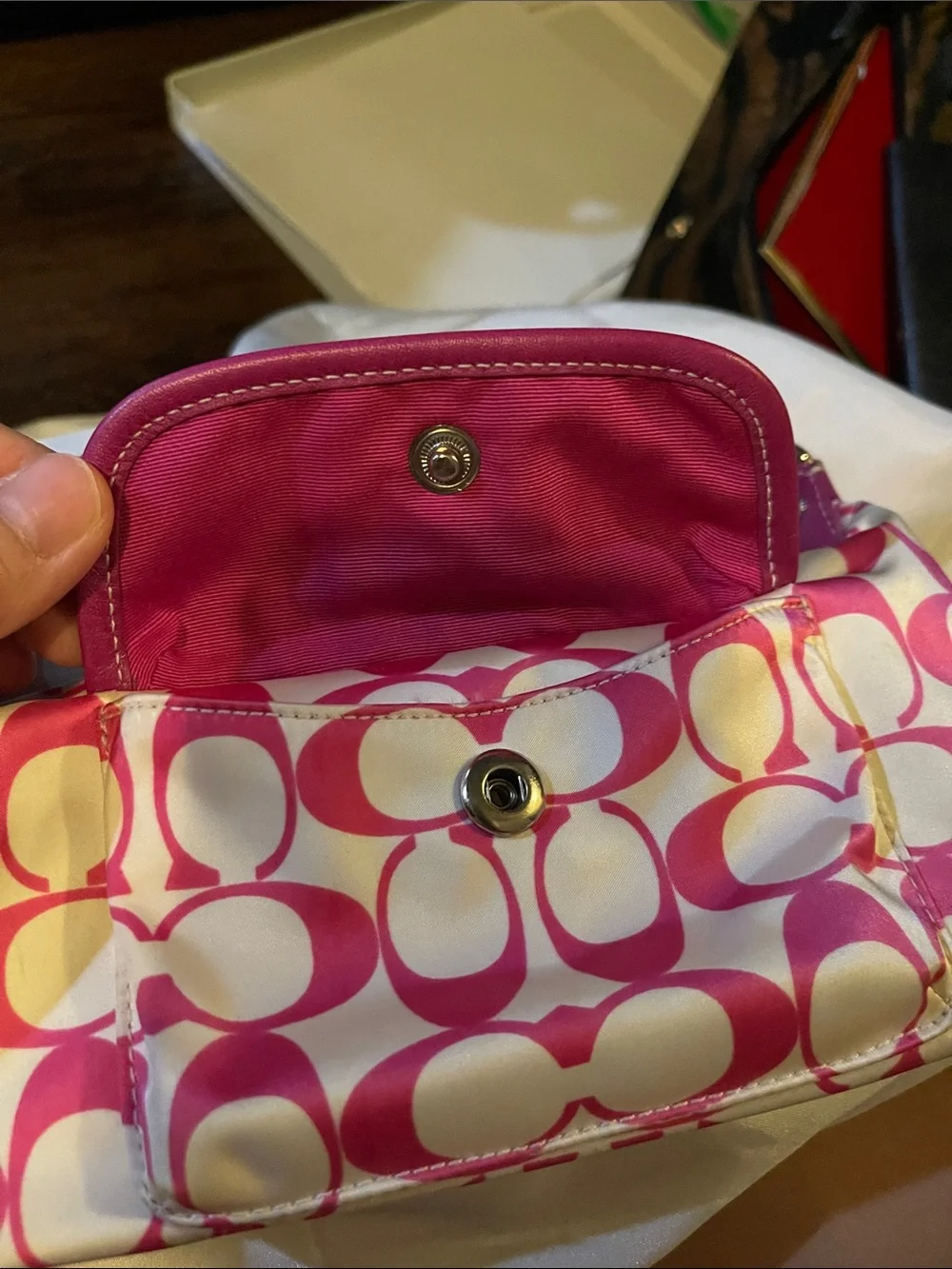 Coach mini shoulder